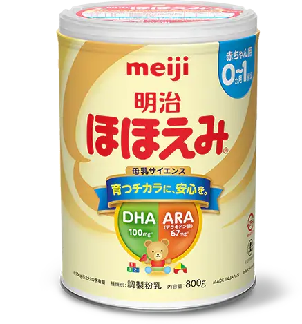 Sữa Meiji Hohoemi dành cho bé từ 0 - 1 tuổi lon 800g