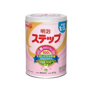 Sữa Meiji Step dành cho bé từ 1 - 3 tuổi lon 800g