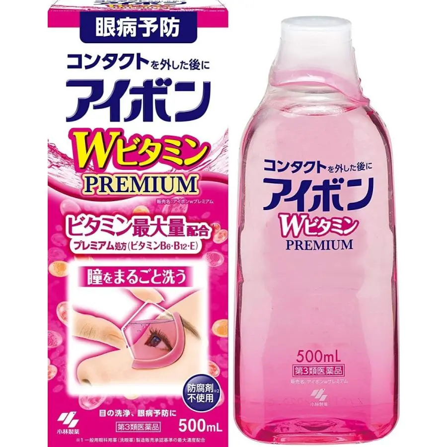 Nước rửa mắt Eye Bon vitamin cao cấp chai hồng 500ml