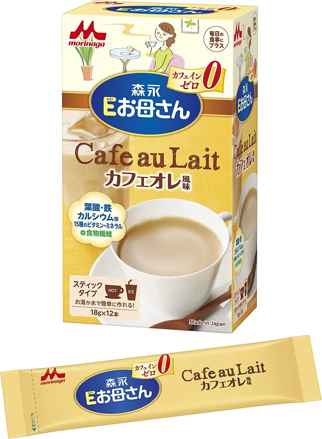 Sữa bầu Morinaga vị cà phê hộp 12 gói hàng nội địa