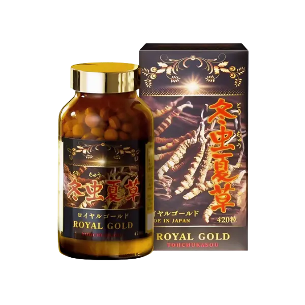 Viên uống đông trùng hạ thảo Royal Gold hộp 420 viên