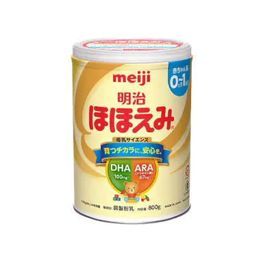 Sữa Meiji Hohoemi dành cho bé từ 0 - 1 tuổi lon 800g